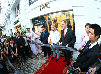 Khai trương showroom thương hiệu đồng hồ IWC