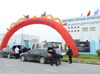 Khai trương Nhà máy Gas Việt Nhật