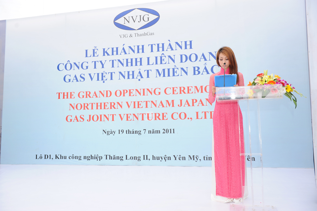 Khai trương, Gas Việt Nhật